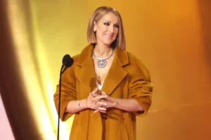 Celine Dion makes surprise return at Grammy Awards.